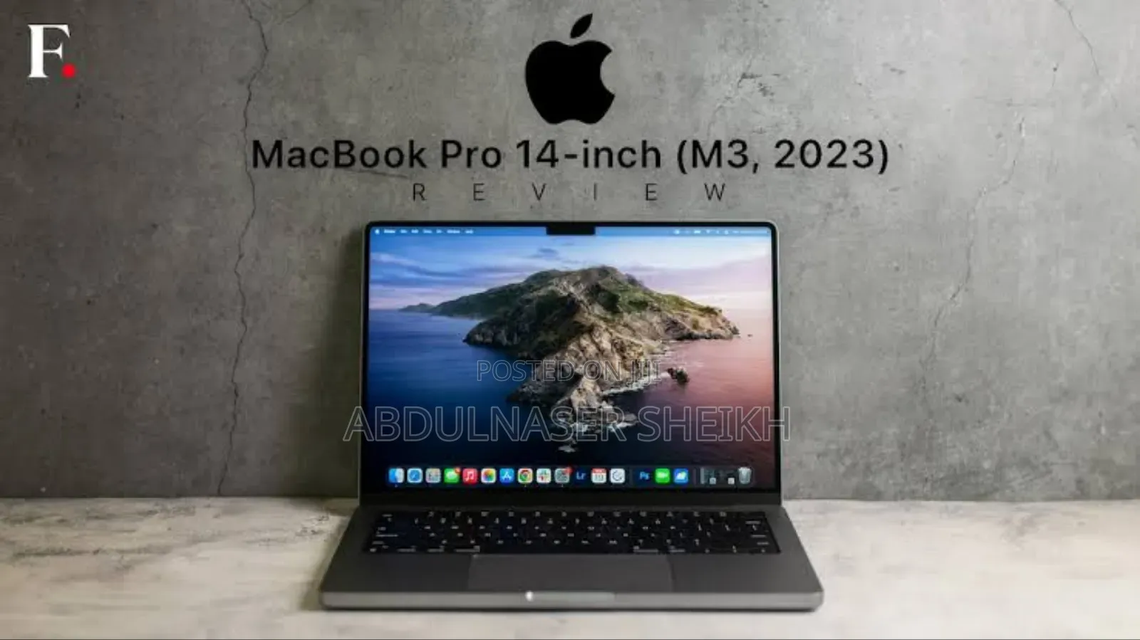 Laptop Apple MacBook Pro 2023 M3 14-Inch 8GB Apple M3 eMMC 1T