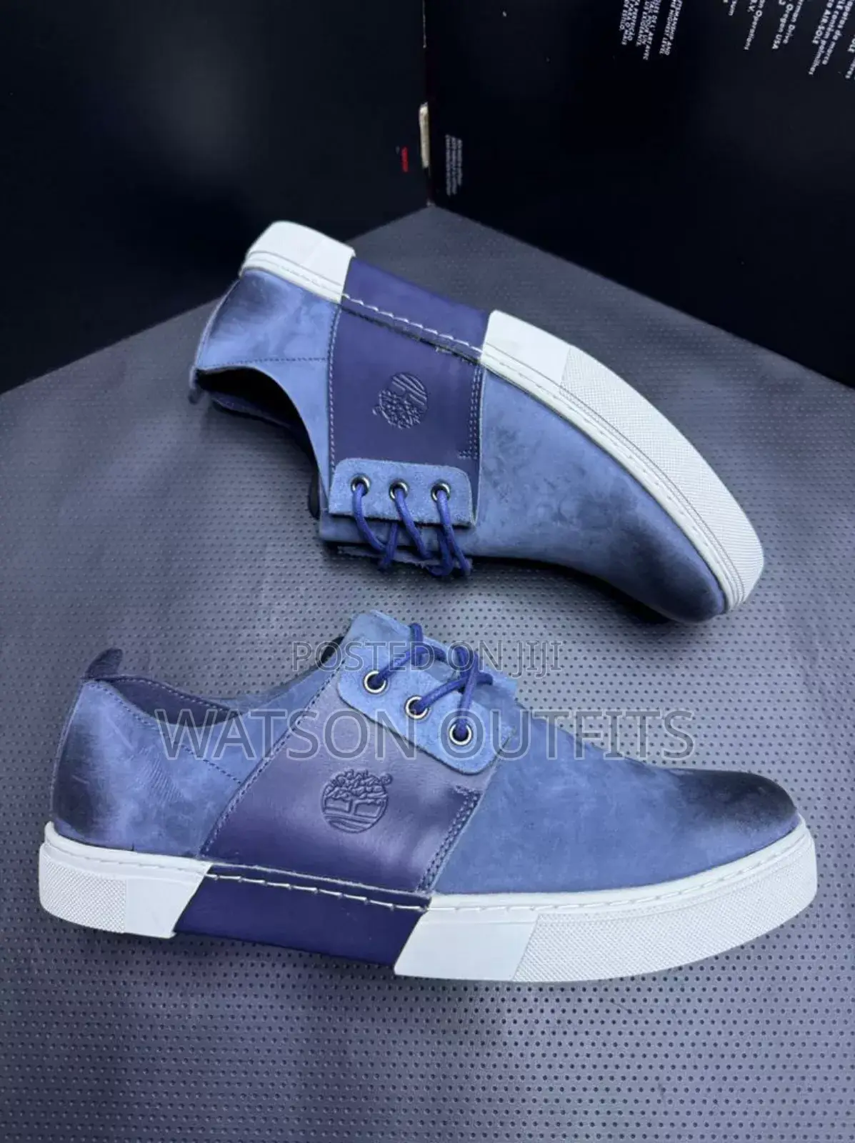 Viatu Vya Ngozi Og/Leather Shoes Org