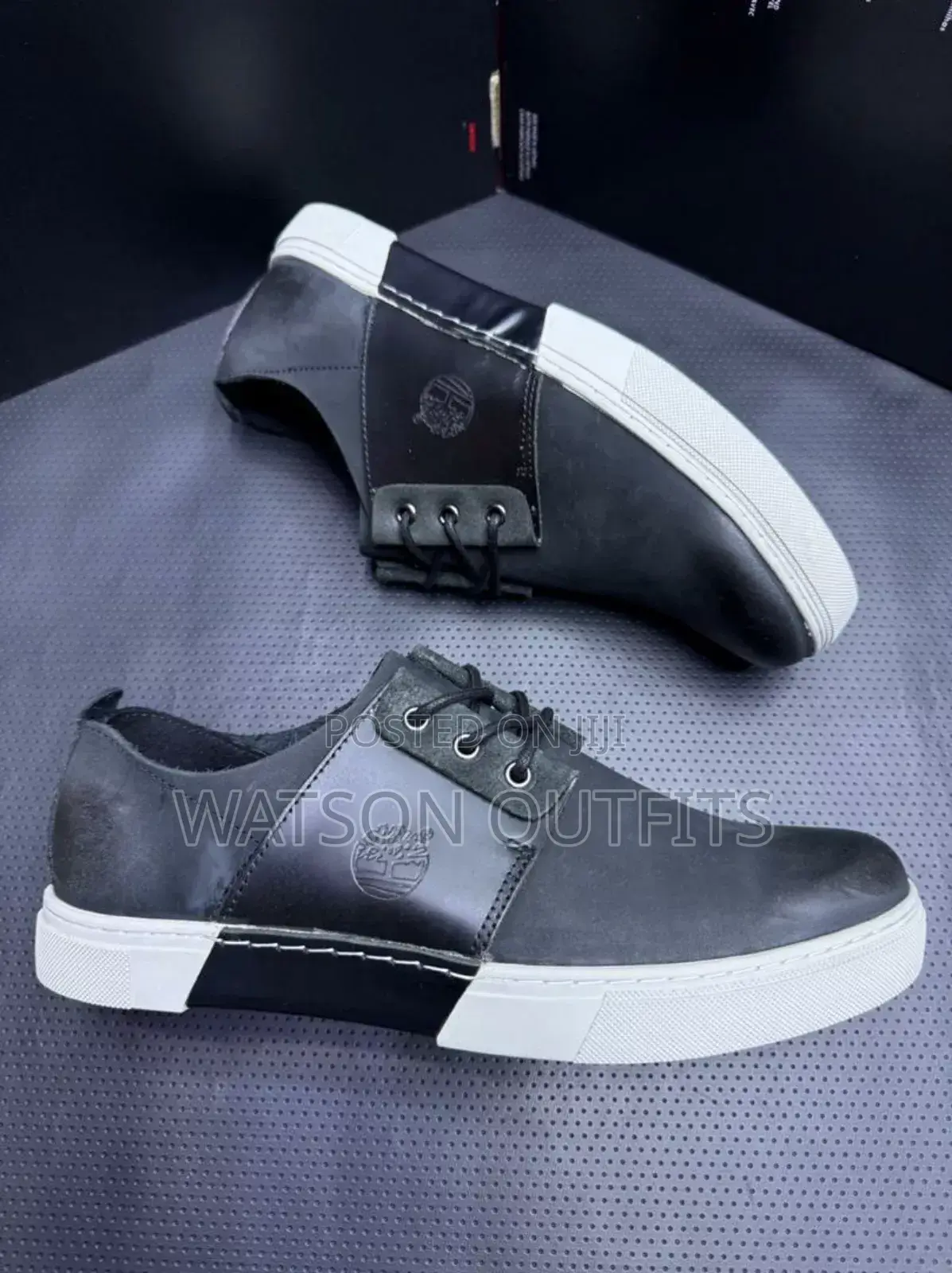 Viatu Vya Ngozi Og/Leather Shoes Org