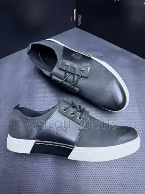 Viatu Vya Ngozi Og/Leather Shoes Org
