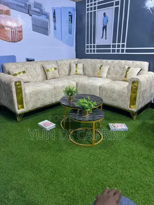 Sofa Set Classic L Shape Mpya