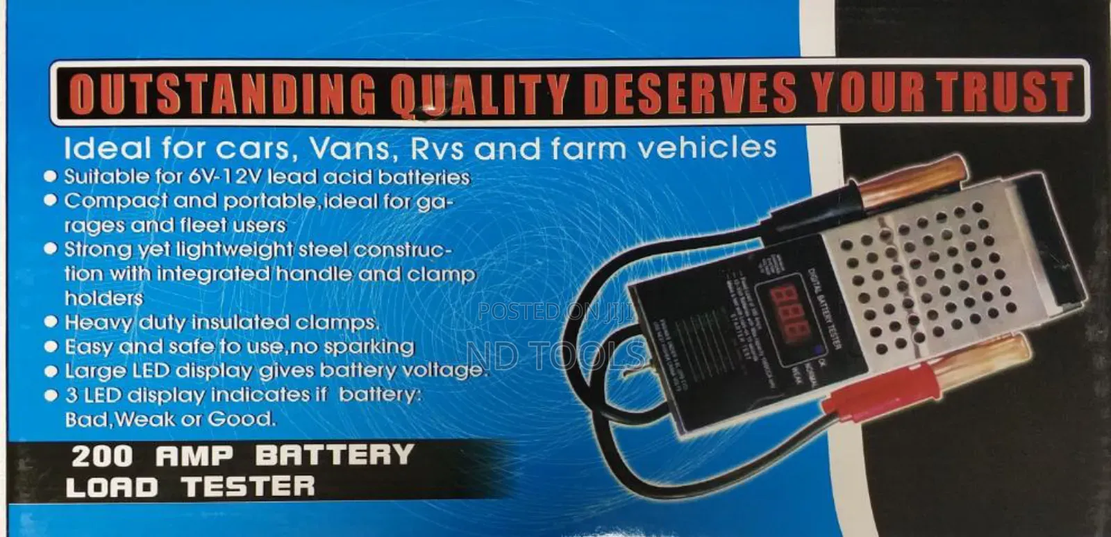 Digital Battery Load Tester