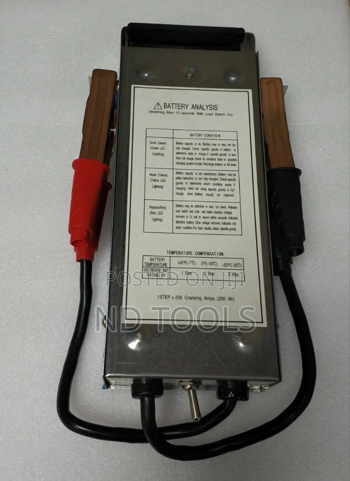 Digital Battery Load Tester