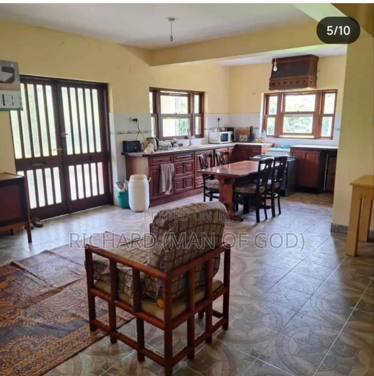 Furnished 5bdrm Bungalow in Arusha for rent