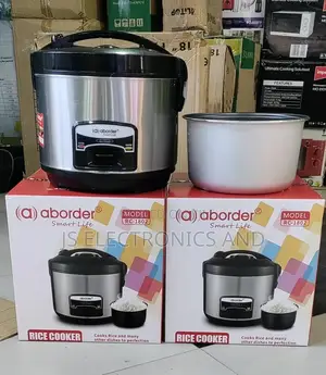 Electric Rice Cooker ABODER 1.8L Sufuria Yake Ni Movable