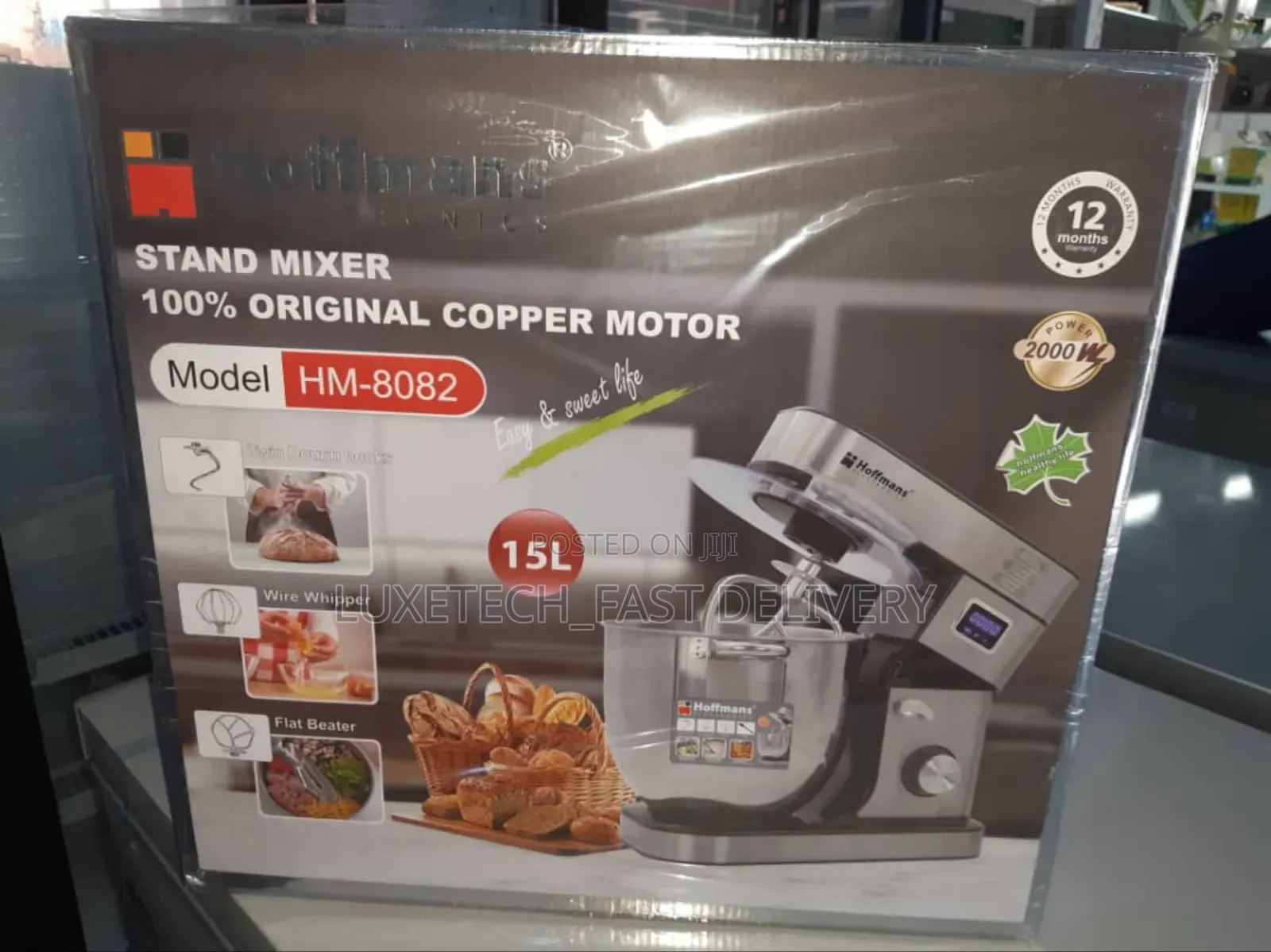 Hoffmans Stand Mixer 12l