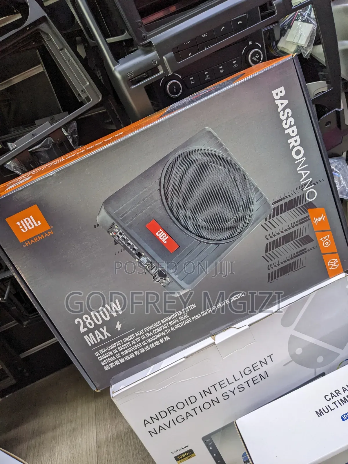 JBL Car Under Seat Powerd Subwoofer System 2800W