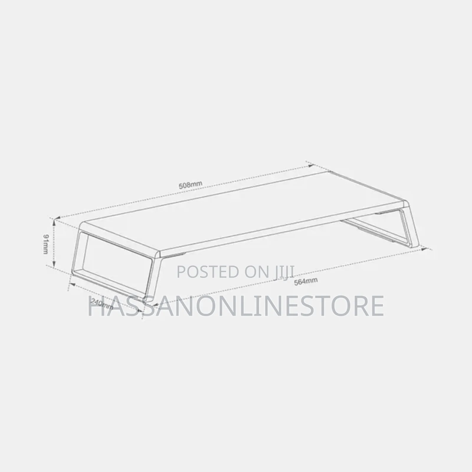 Monitor Stand Organizer
