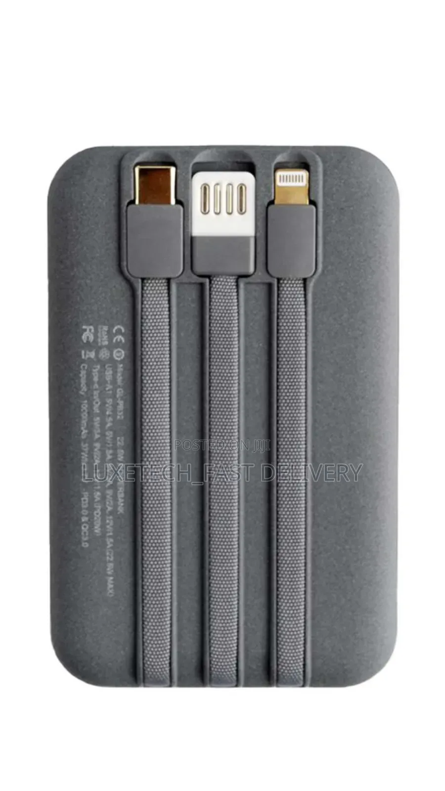 Greenlion 3 in 1 Integrated Powerbank PD 20W With 10000mah