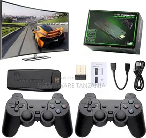 Plug And Play Video Game Stick Dual 2.4G Wireless Controller