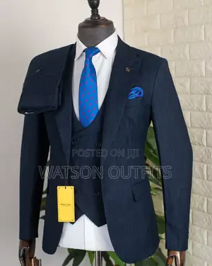 New Mario Casas Suits/Dark Blue Men Suits