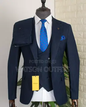 New Mario Casas Suits/Dark Blue Men Suits