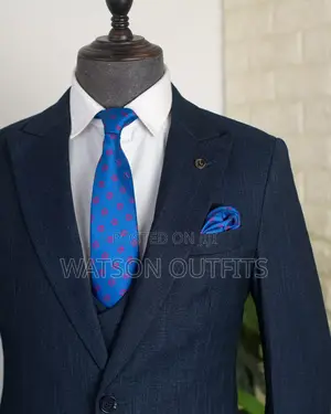 New Mario Casas Suits/Dark Blue Men Suits
