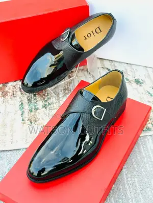 Premium Qua Lity Black Leather Shoes
