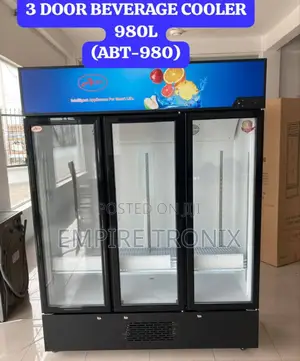 AERO Triple Door Beverage Cooler 980L