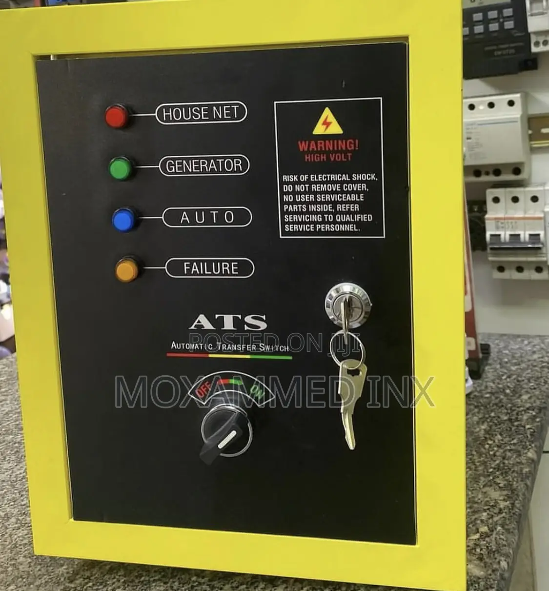 Automatic Changeover Switch (Single Phase)