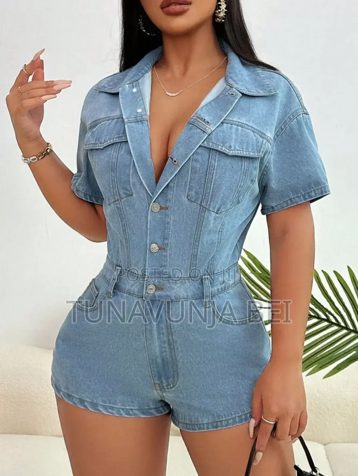 Jeans Jump Suit