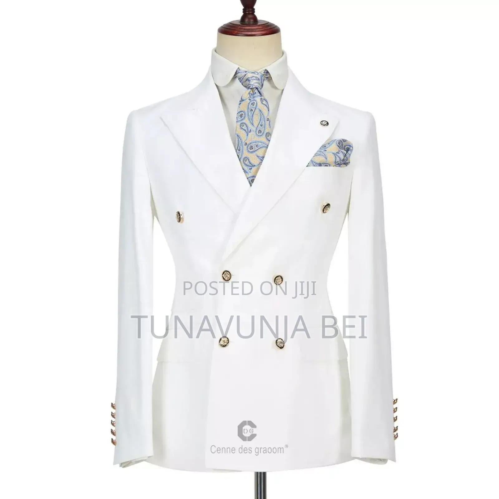 White Men Suit