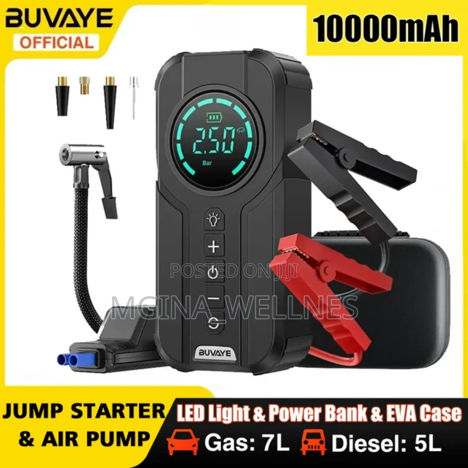 Emergency Multifunction Car Jump Starter
