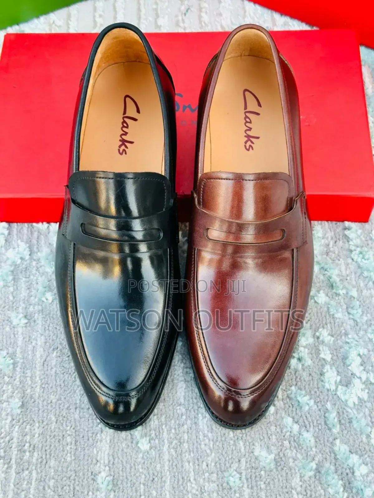 New Clarks Men Footwears/Shoes/Viatu Vya Ngozi