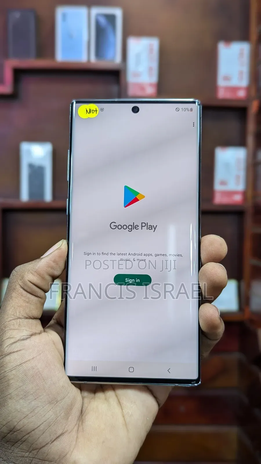 Samsung Galaxy Note 10 Plus 256 GB Silver
