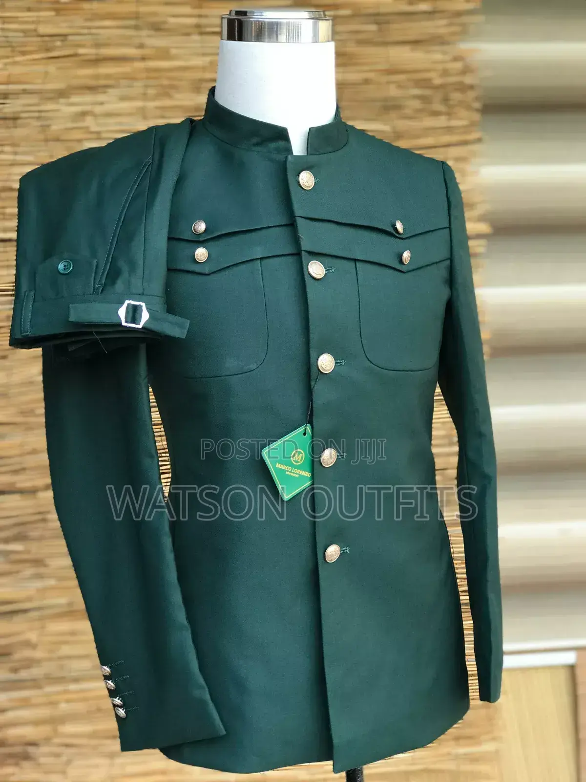New Stock Green Safari Suits Original