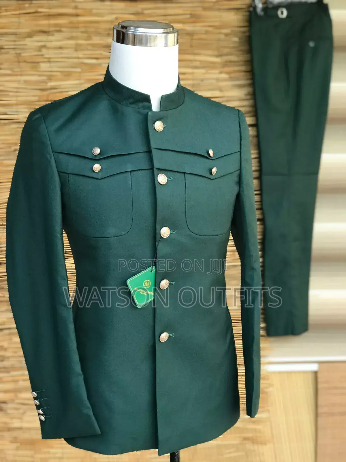 New Stock Green Safari Suits Original