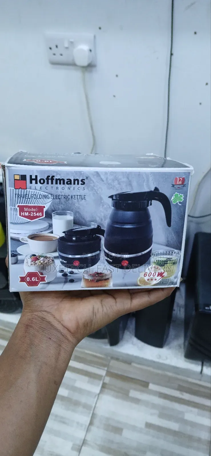 Portable Kettle for Travel 600ml