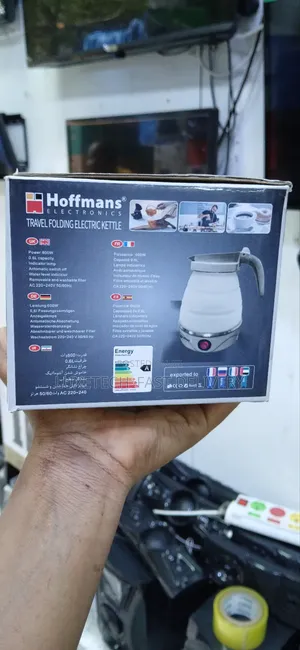 Foldable Electric Kettle for Hot Water- Stainless Steel Base