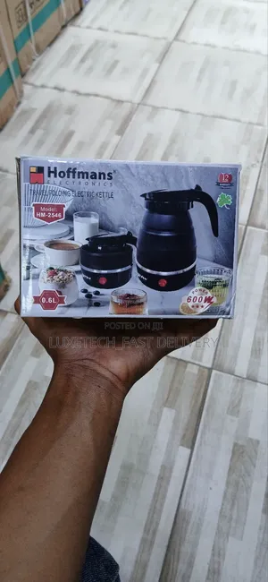 HOFFMANS Stainless Steel Mini Travel Kettle Tea Kettles 0.6L