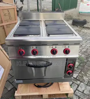 4 Electric Hotplate With Oven