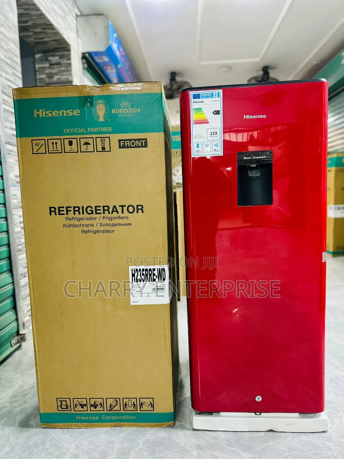 OFFER Hisense Fridge H235-Wd With Water Dispenser177l
