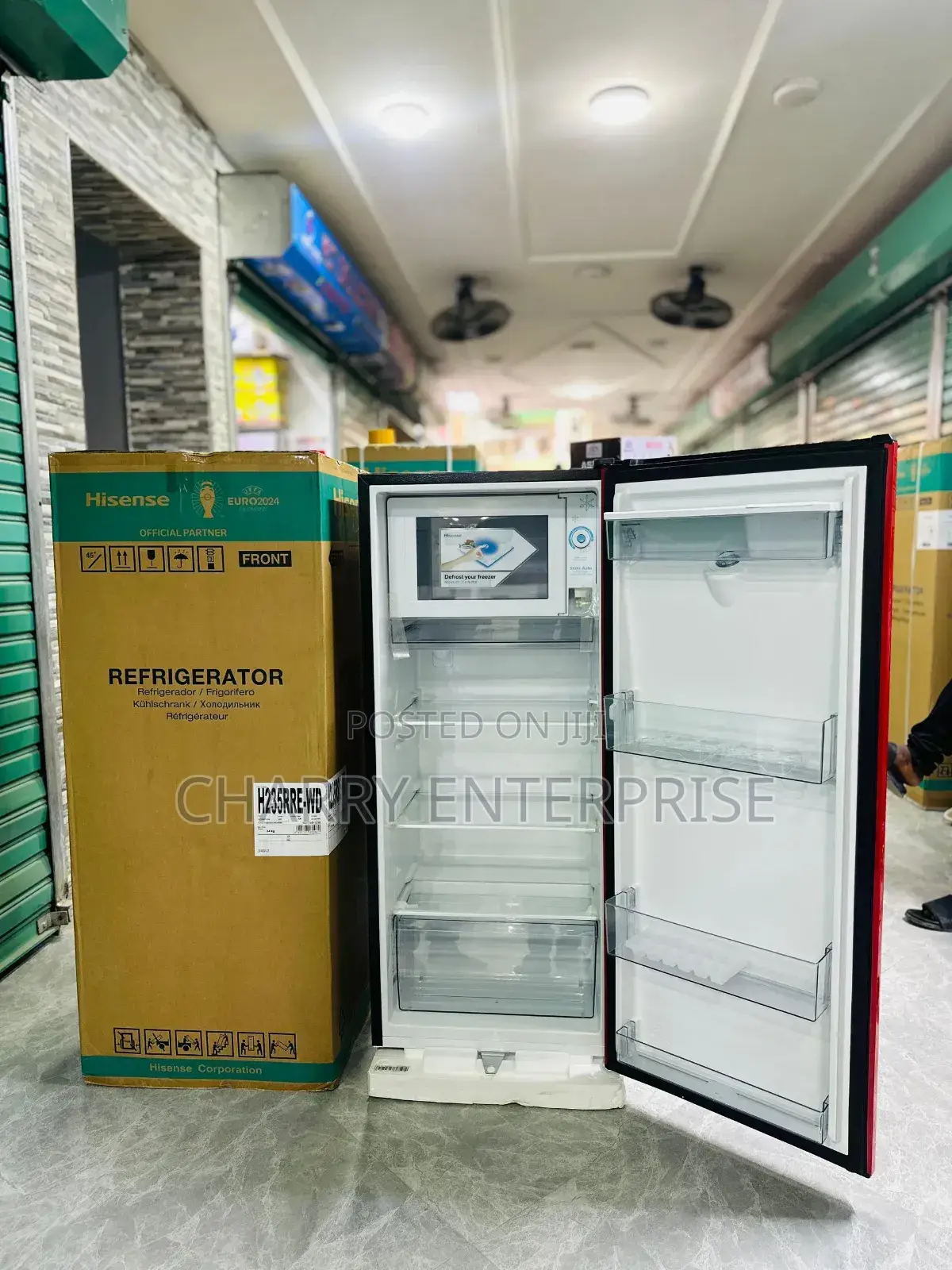 OFFER Hisense Fridge H235-Wd With Water Dispenser177l