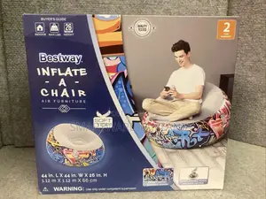 Inflatable Indoor Chair Bench, Folding Chair, Game Lounger