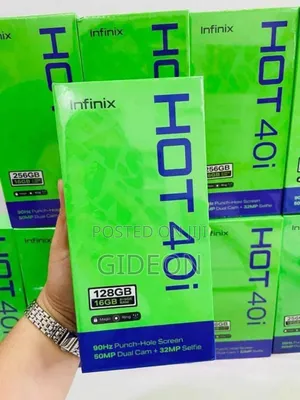 New Infinix Hot 40i 128 GB Black