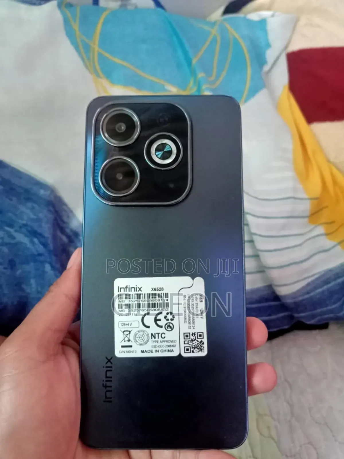 New Infinix Hot 40i 128 GB Black