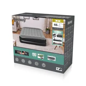 Camping Air Mattress With High Speed Pump For Home Camping