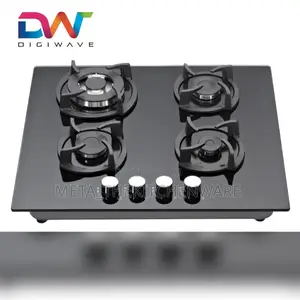 Digiwave Glass Top 4 Gas Hob