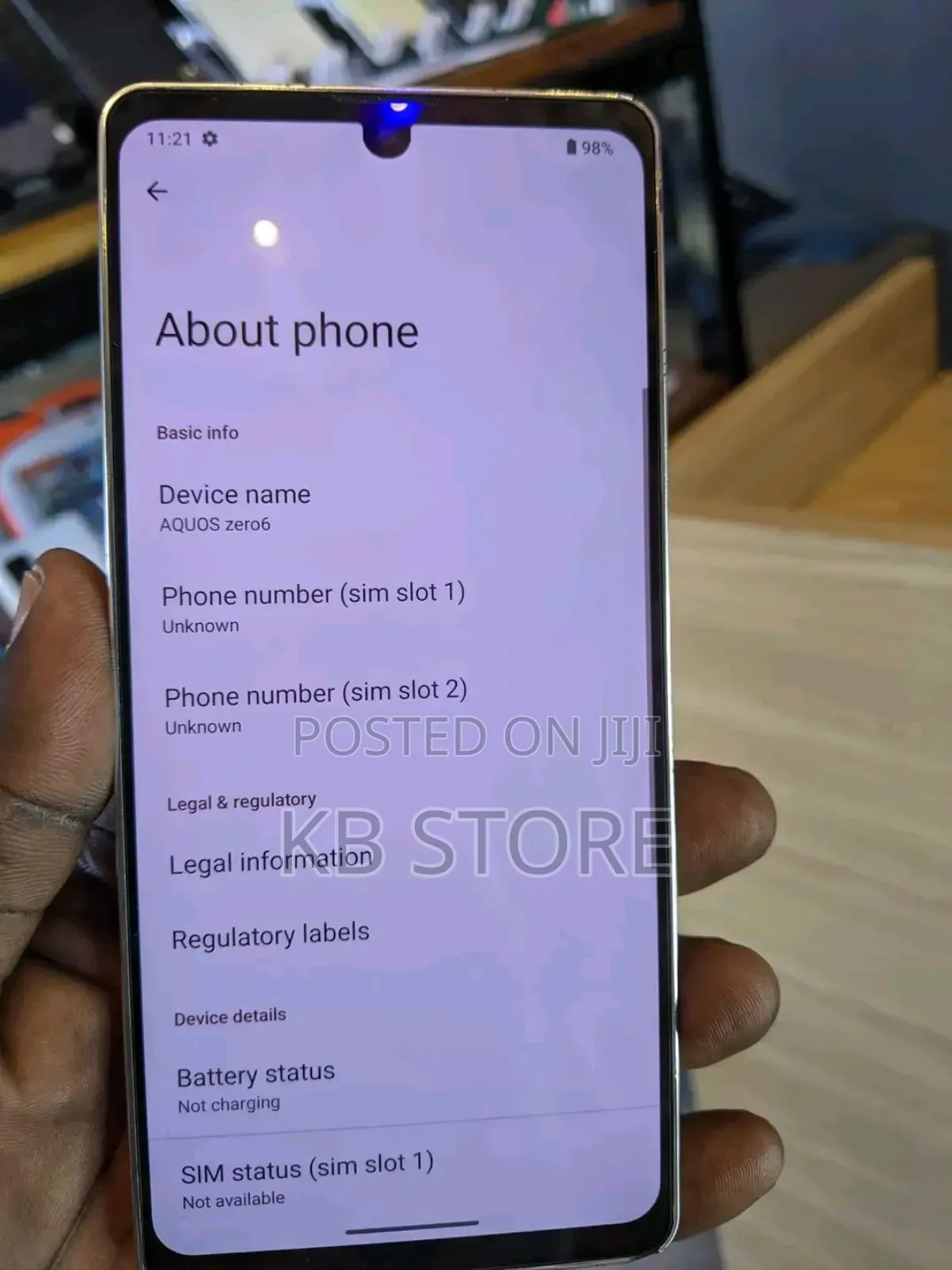 Sharp Aquos zero6 128 GB White
