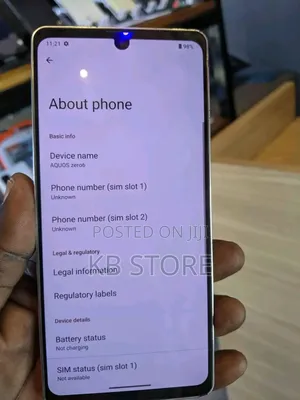 Sharp Aquos zero6 128 GB White