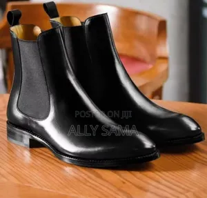 Mens Boots Clarks Material Leather Official