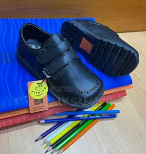 Unisex School Shoes Full Black