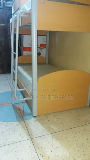 High Quality Strong Material Double Decker Bed With Mat