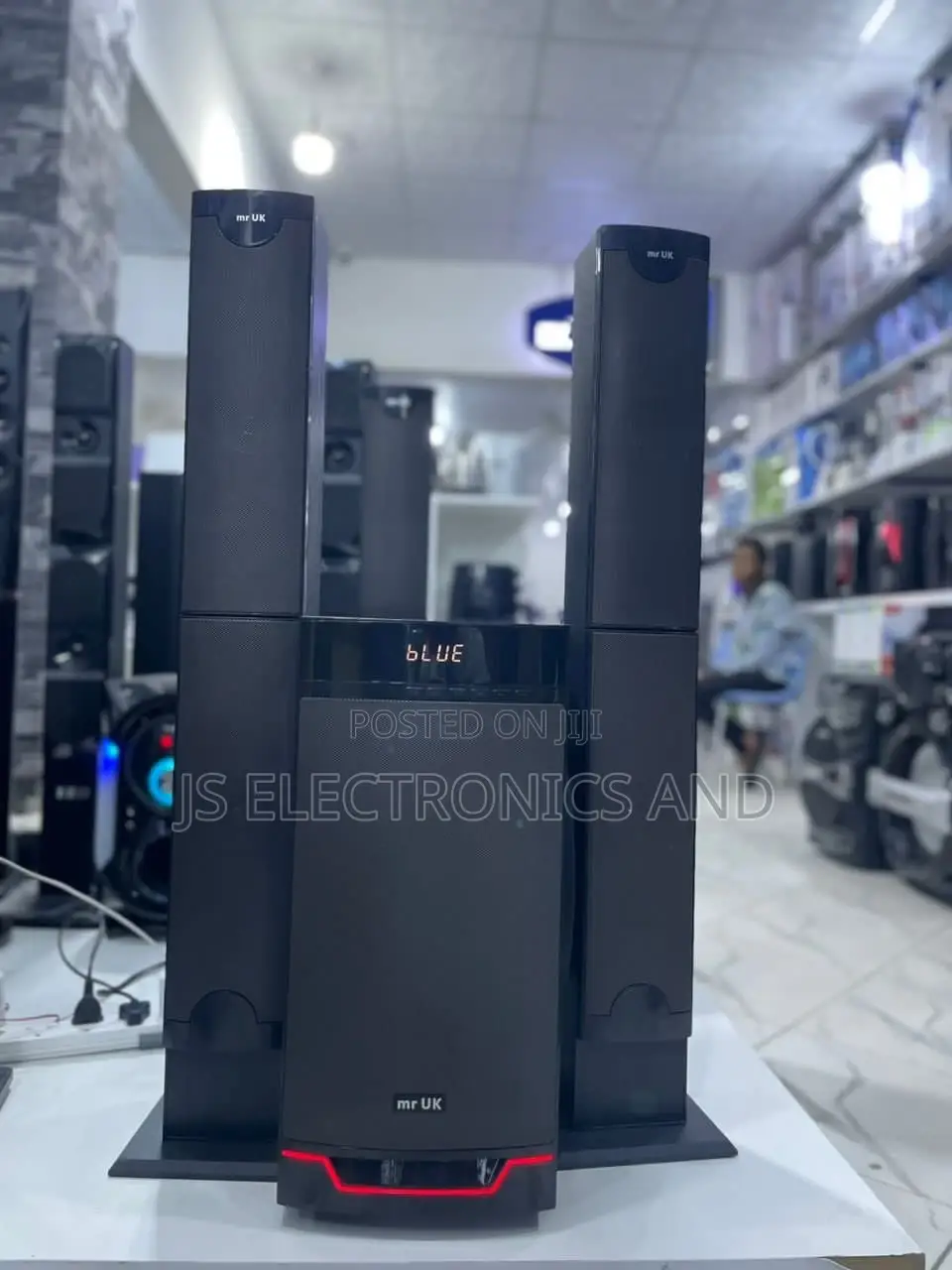 Mr Uk Sabufa Spika Mbili Ndefu Ina Support Bluetooth Speaker