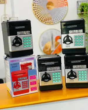 Kids Coin ATM Money Bank With Password Lock, Saving Box