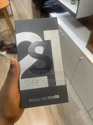 New Samsung Galaxy S21 Ultra 5G 256 GB Black