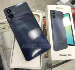 New Samsung Galaxy A06 64 GB Black