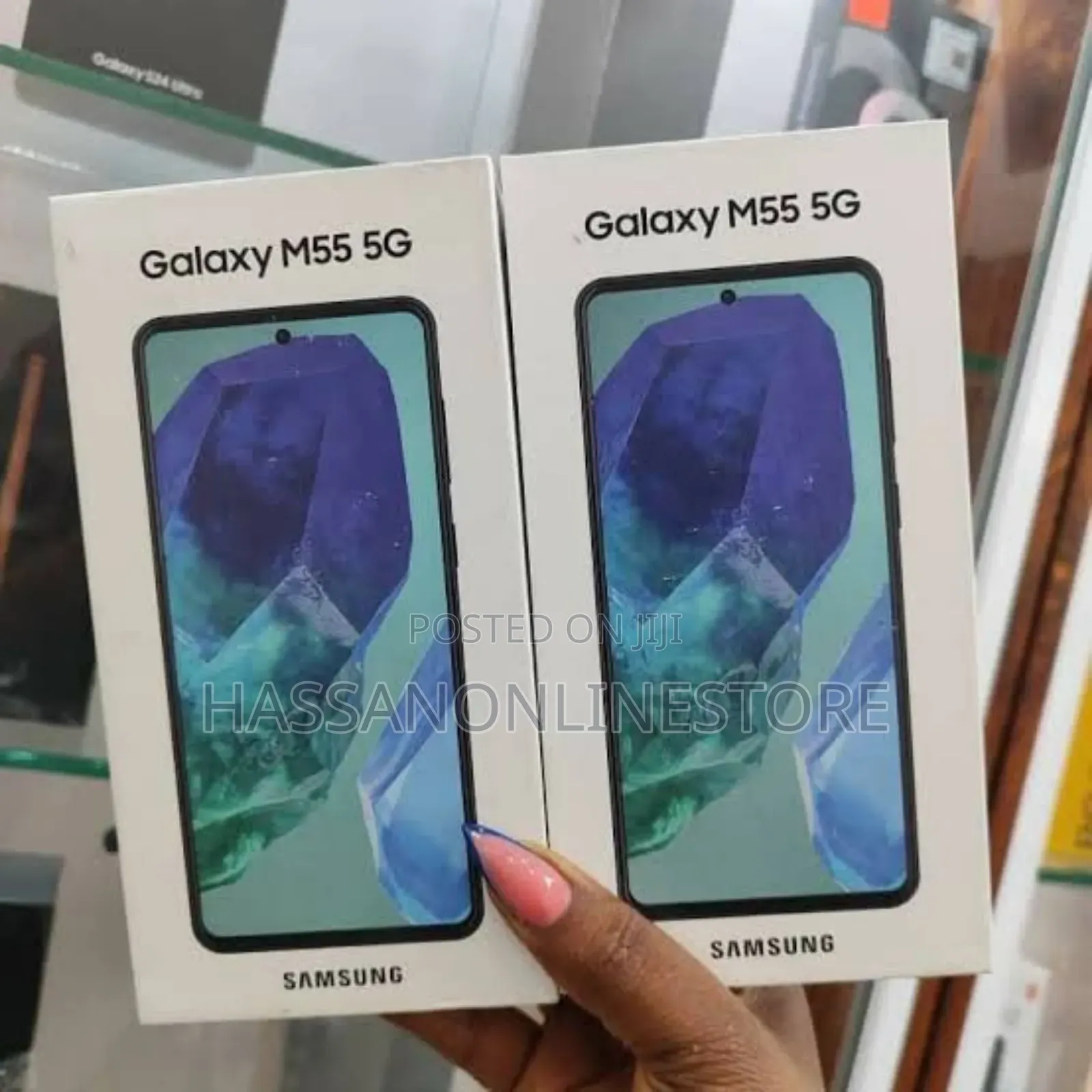 New Samsung Galaxy M55 256 GB Green