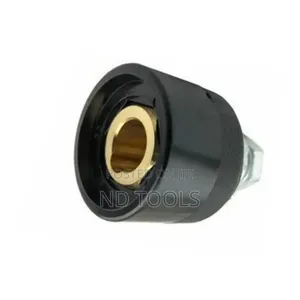 70-95mm Welding Socket Black | Industrial Grade Connector