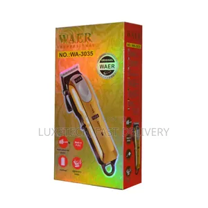 Waer Hair Clipper and Shaver Wa-3035 Rechargeable